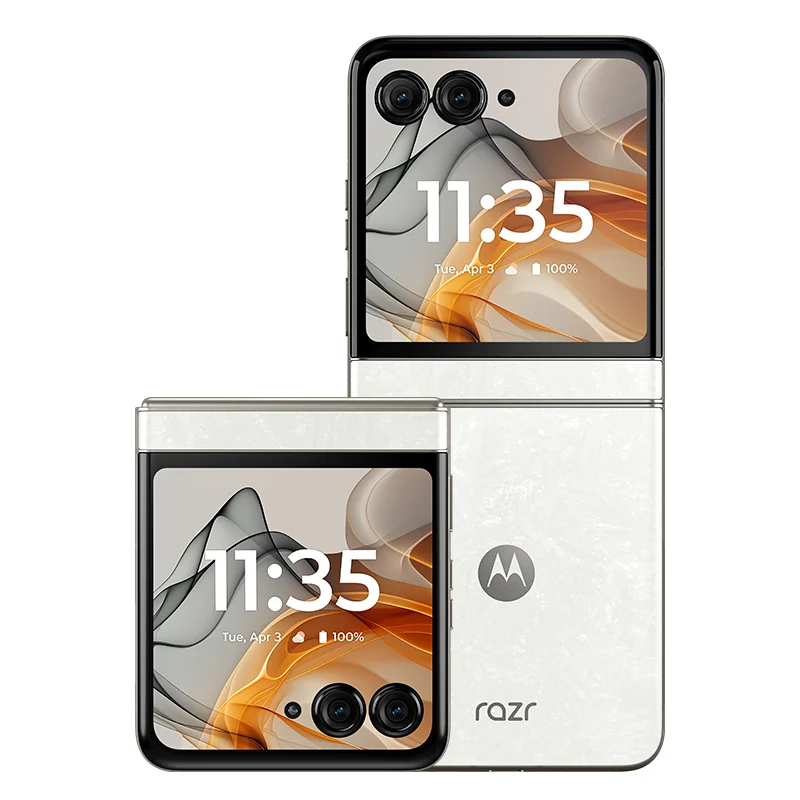 motorola razr 50 white lover edition 2