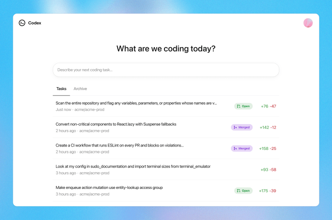 OpenAI ra mắt Codex, trợ lý lập trình AI, trong ChatGPT