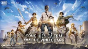 PUBG MOBILE update 3.8 mang cả vũ trụ Attack on Titan vào game