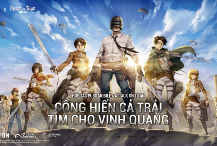 PUBG MOBILE update 3.8 mang cả vũ trụ Attack on Titan vào game