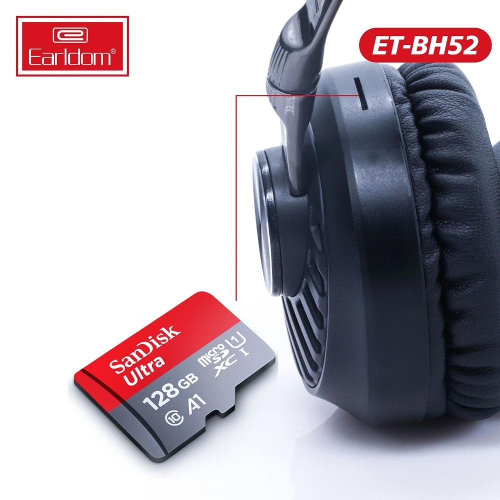 Tai nghe chụp Bluetooth Earldom BH52: Âm thanh không dây chất lượng cao