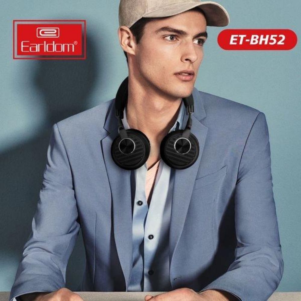 Tai nghe chụp Bluetooth Earldom BH52: Âm thanh không dây chất lượng cao
