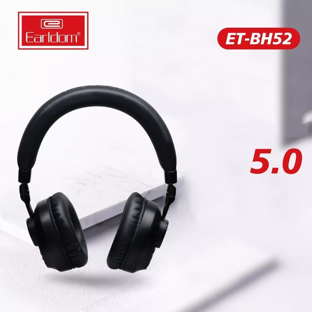 Tai nghe chụp Bluetooth Earldom BH52: Âm thanh không dây chất lượng cao