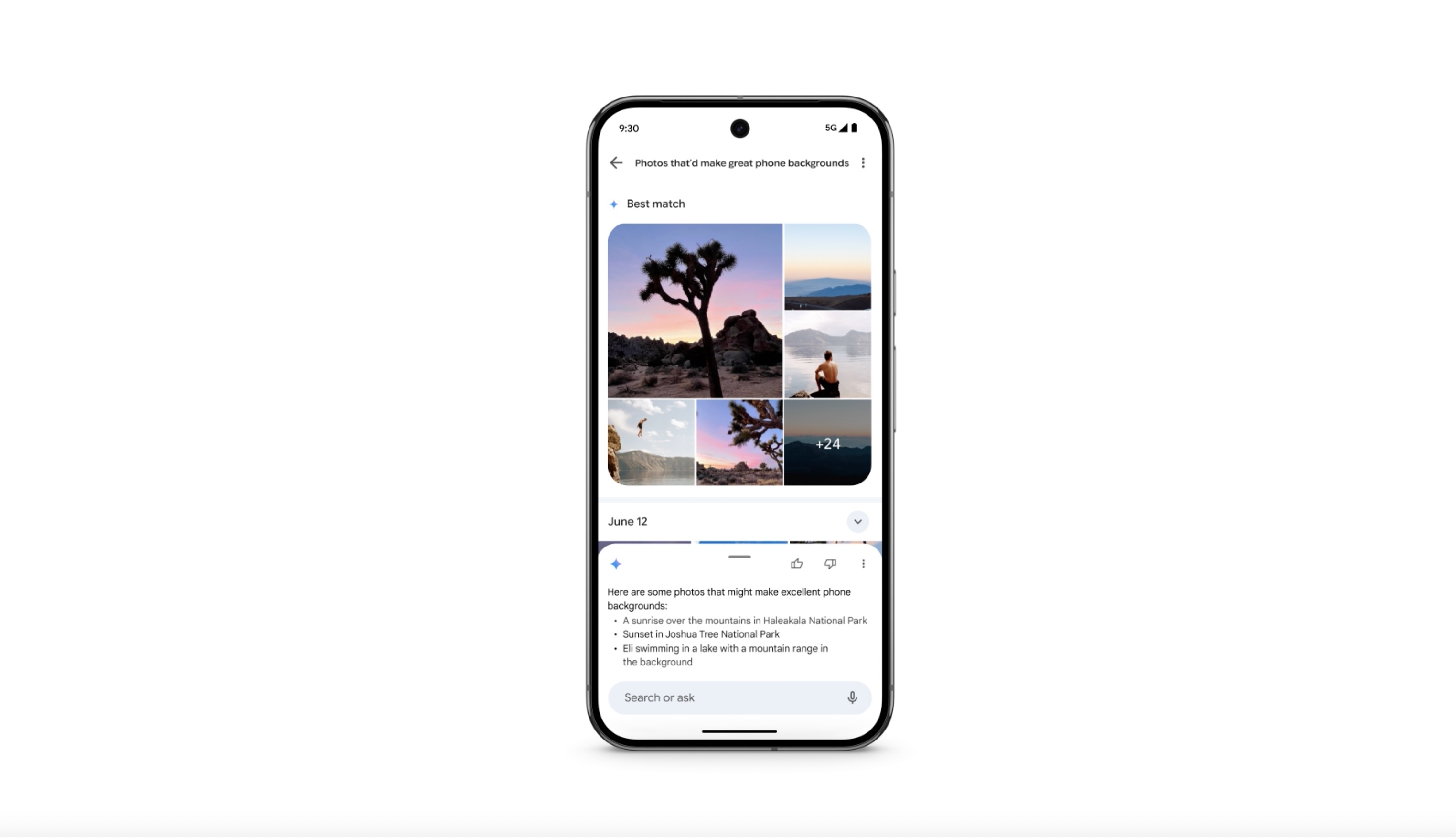 Google Photos "hồi sinh" tìm kiếm AI với tốc độ nhanh hơn