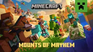 Minecraft ra mắt bản cập nhật Mounts of Mayhem 1.21.130
