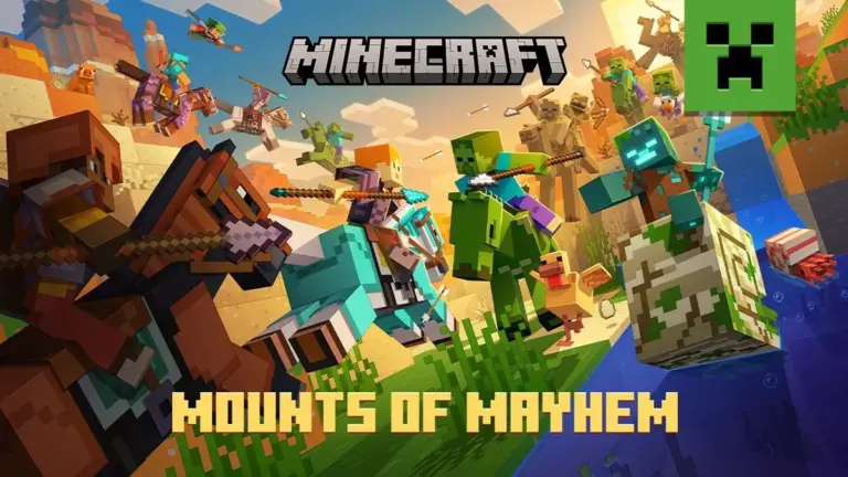 Minecraft ra mắt bản cập nhật Mounts of Mayhem 1.21.130