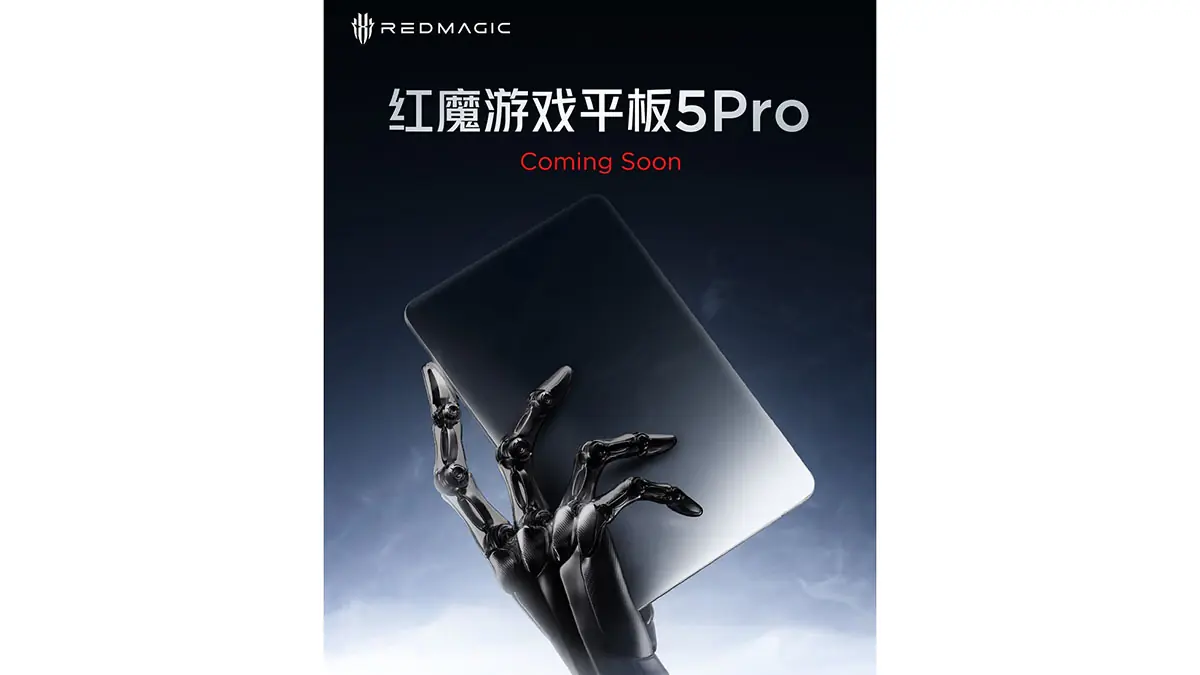 Red Magic Gaming Tablet 5 Pro lộ màn hình 200Hz và chip Snapdragon 8 Elite Gen 5